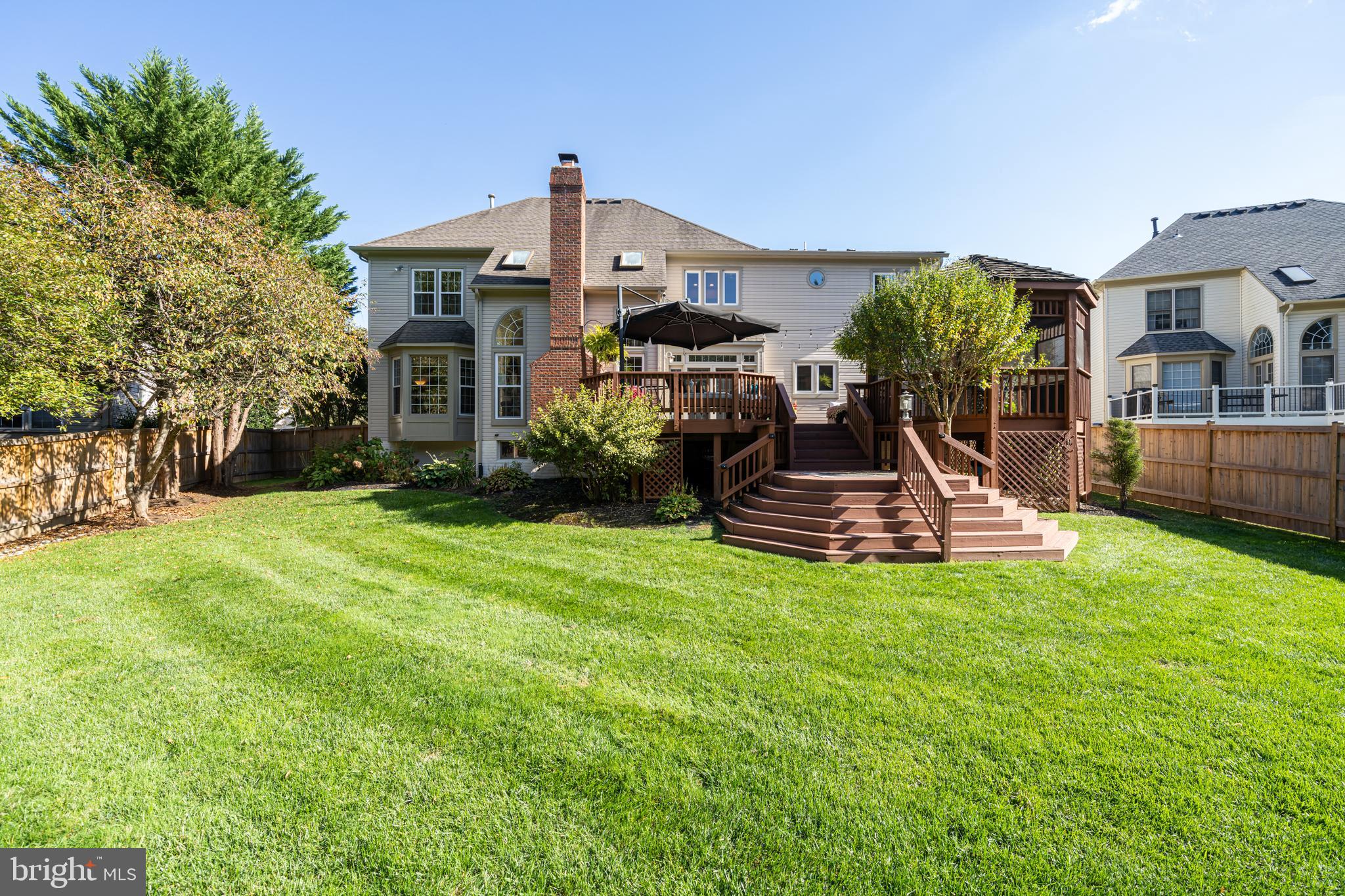 5464 Ashleigh Road Fairfax, VA 22030 - Photo 6 of 85 QUICK LOOK AT THE BACK & THE WELL TENDED LAWN