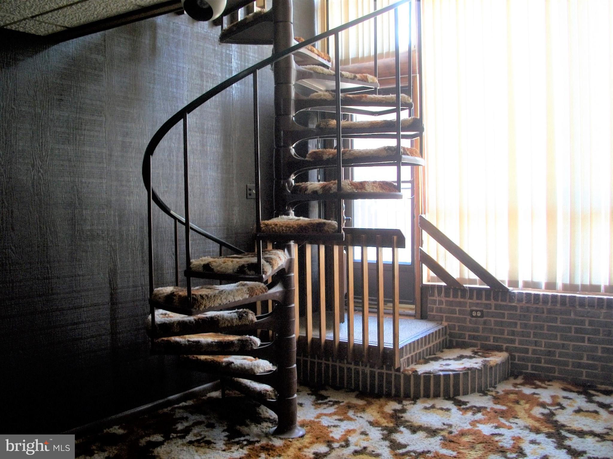 4024 Grande View Drive Pylesville, MD 21132 - Photo 37 of 55 Family Room - spiral staircase