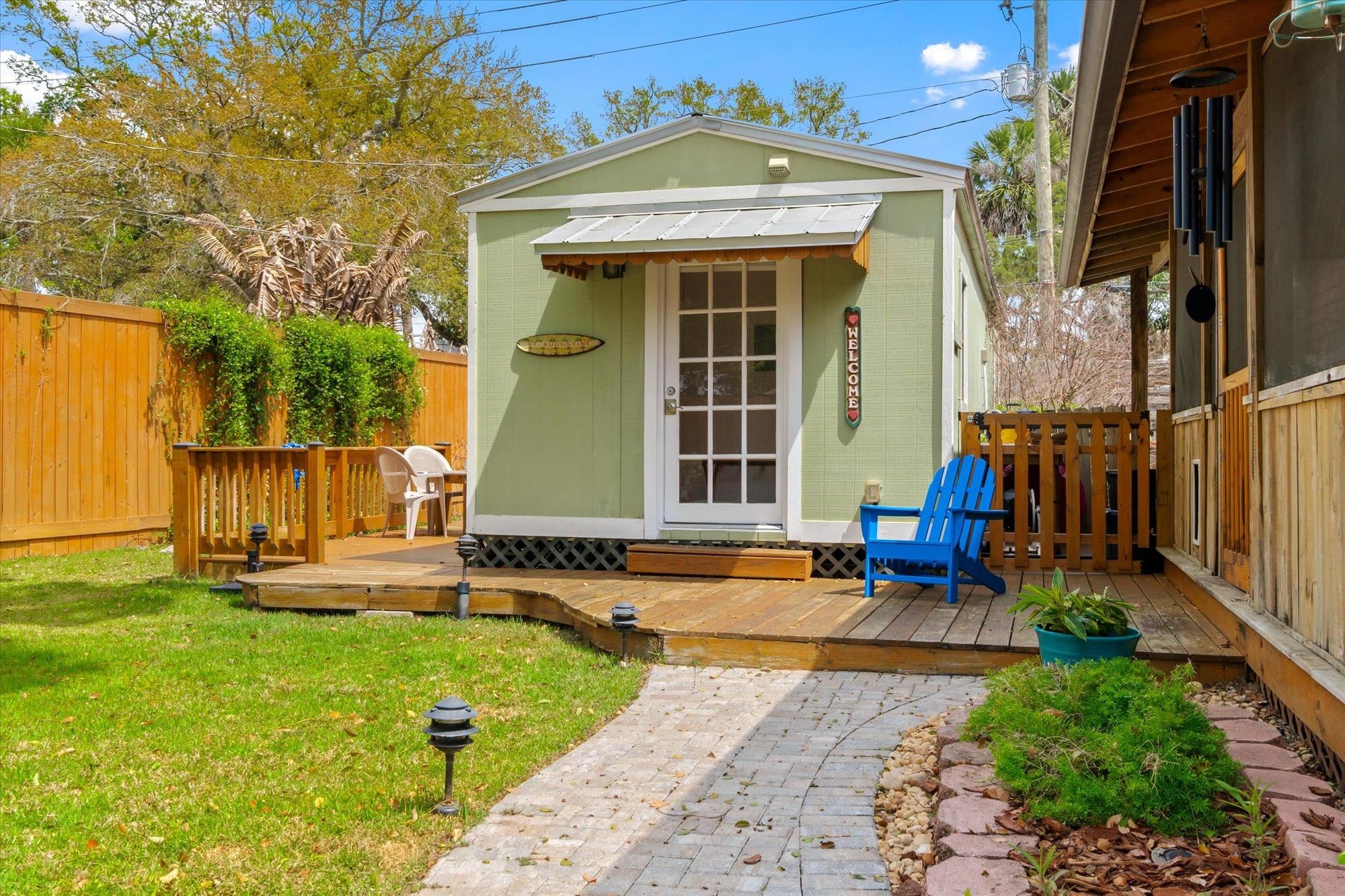 68 Kings Ferry Way St. Augustine, FL 32084 - Photo 36 of 52 View of outdoor structure with a fenced backyard