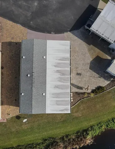 a view of a door front of house