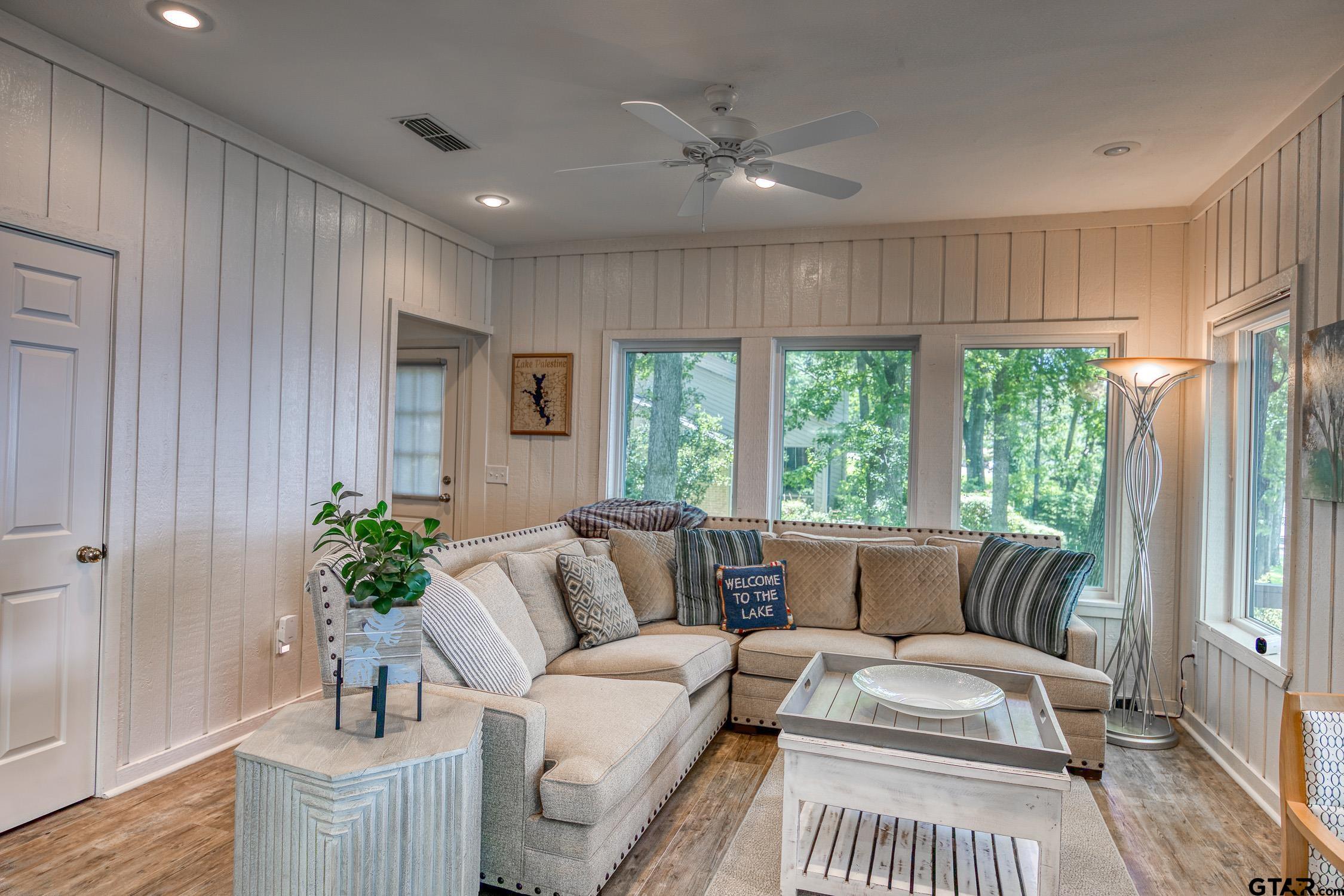 17553 Sleepy Hollow Way Flint, TX 75762 - Photo 7 of 41 a living room with furniture and a large window