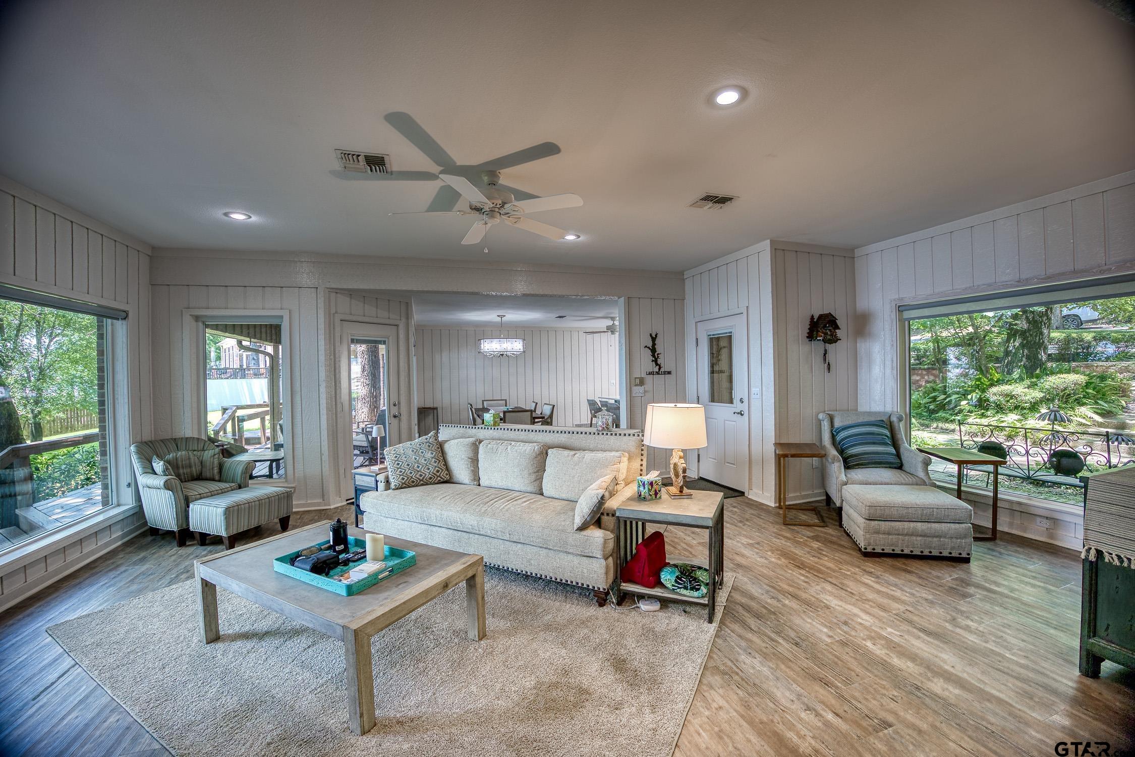 17553 Sleepy Hollow Way Flint, TX 75762 - Photo 9 of 41 a living room with furniture and a large window