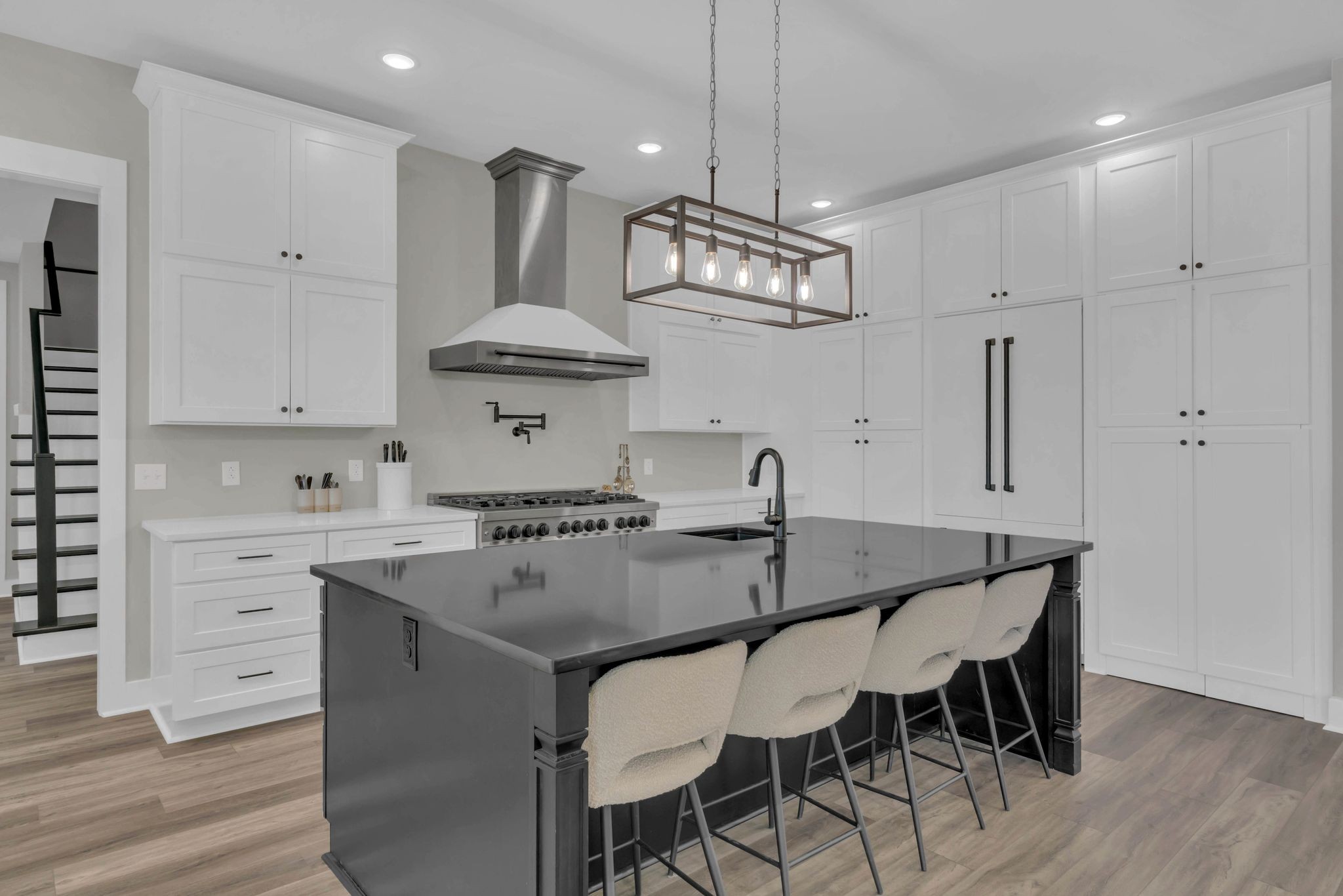 2165 Trammel Lane Lebanon, TN 37090 - Photo 8 of 81 a kitchen with stainless steel appliances kitchen island a chandelier and refrigerator