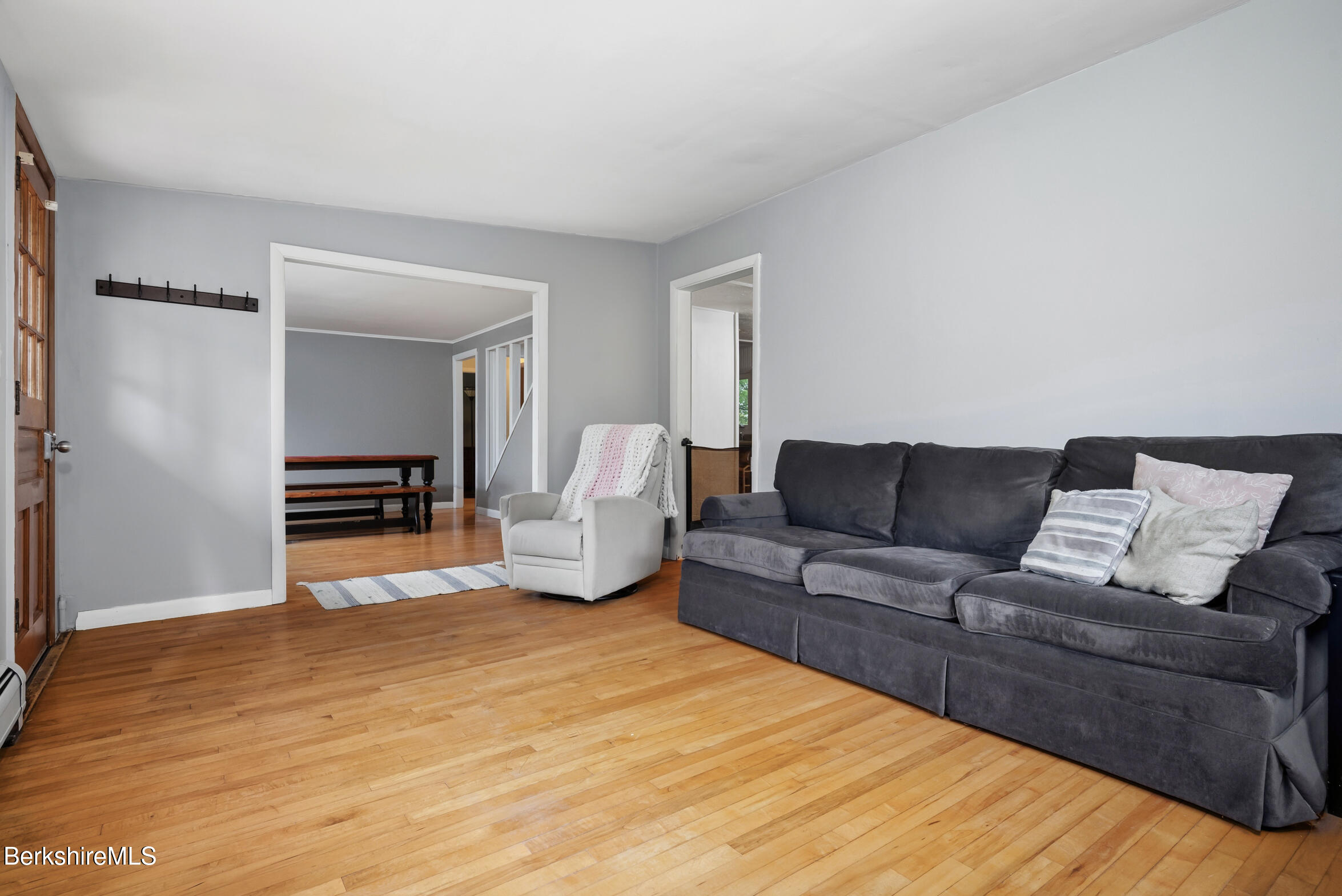 310 Luce Road Williamstown, MA 01267 - Photo 6 of 30 a living room with furniture and a wooden floor