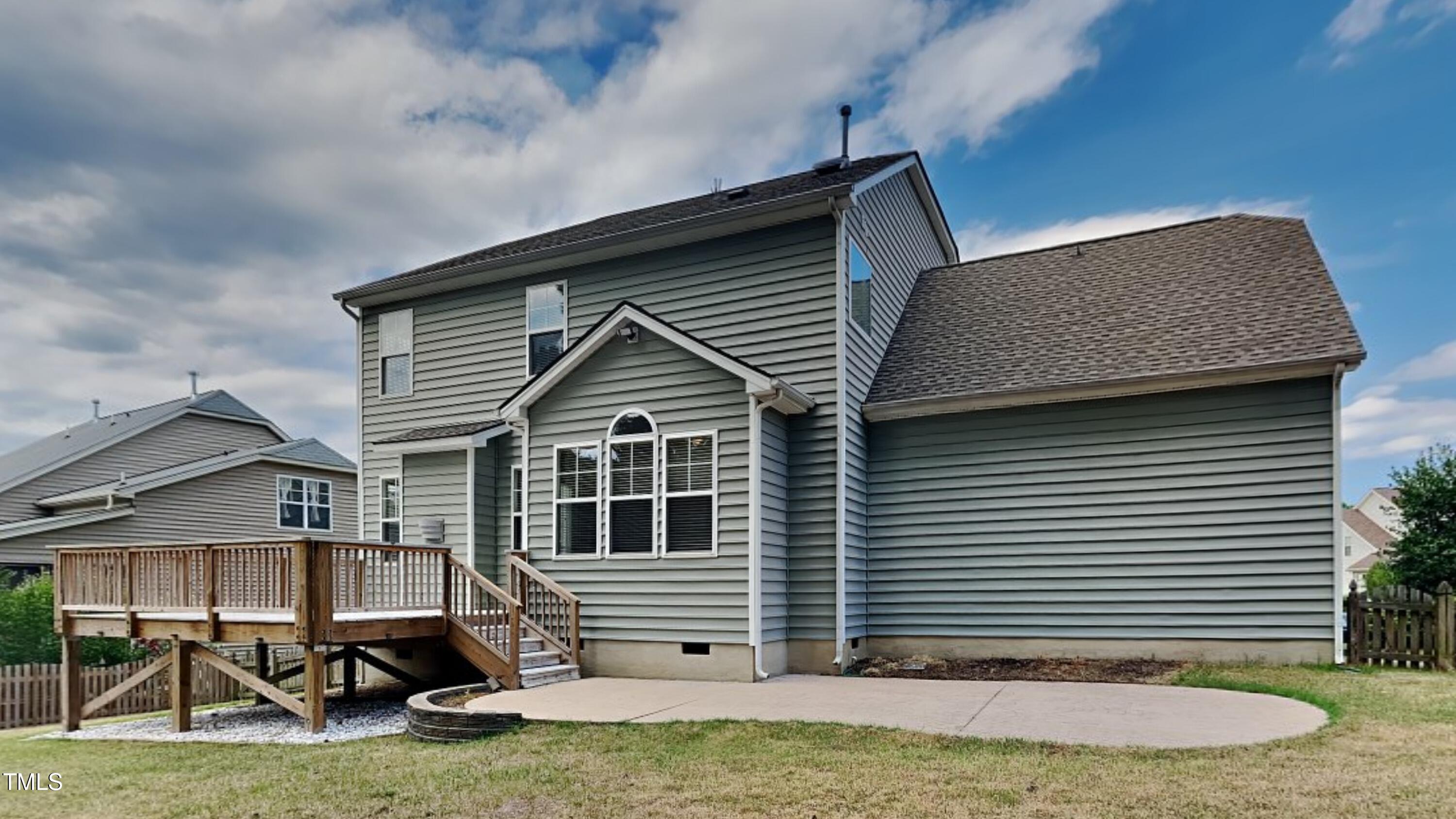 9037 Linslade Way Wake Forest, NC 27587 - Photo 16 of 16 a view of a house with backyard
