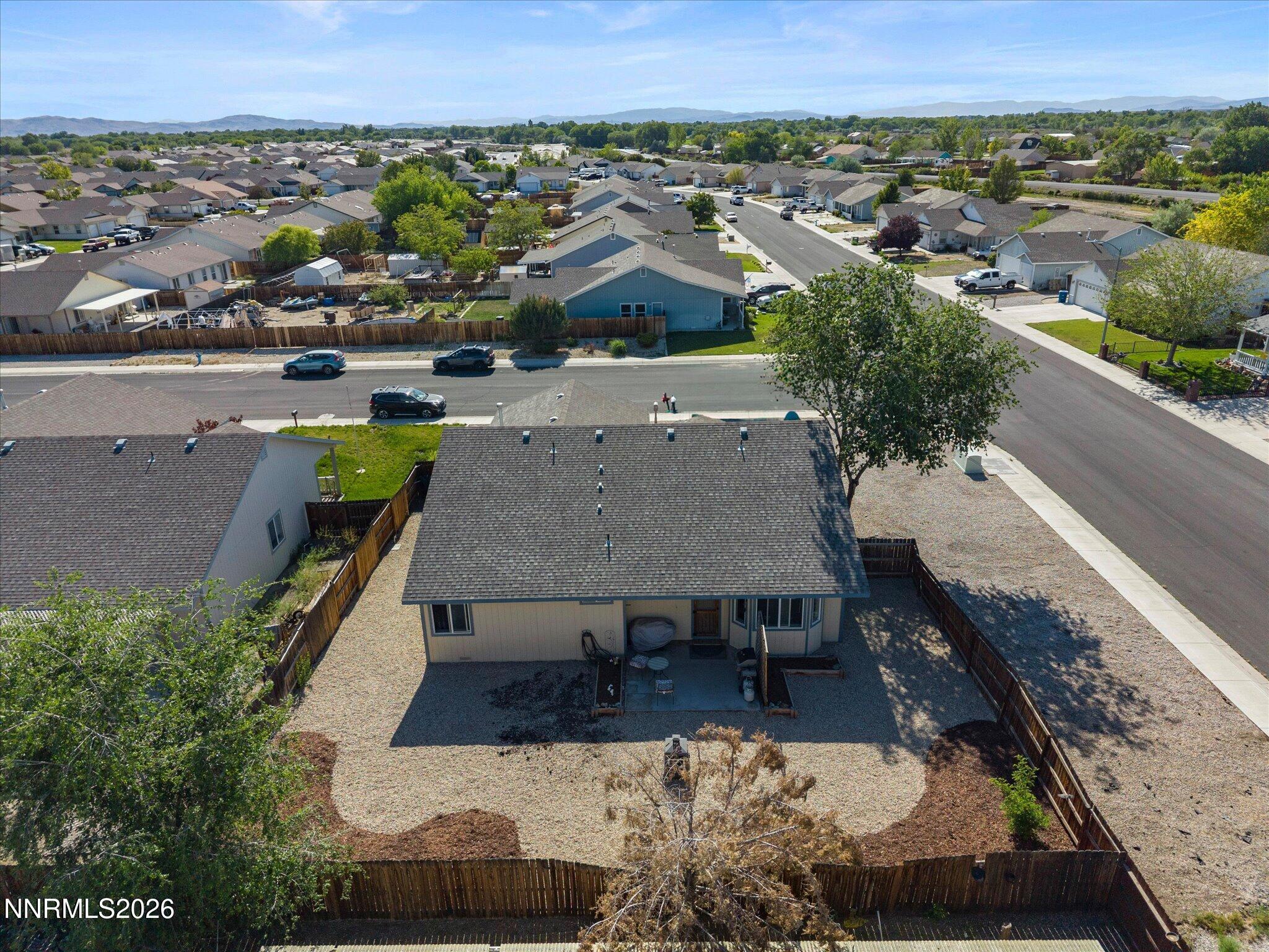 894 Timothy Way Fallon, NV 89406 - Photo 36 of 44 Overhead view straight view of back of h