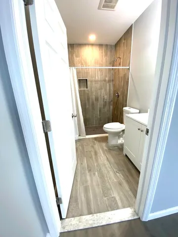 a bathroom with a sink and a toilet