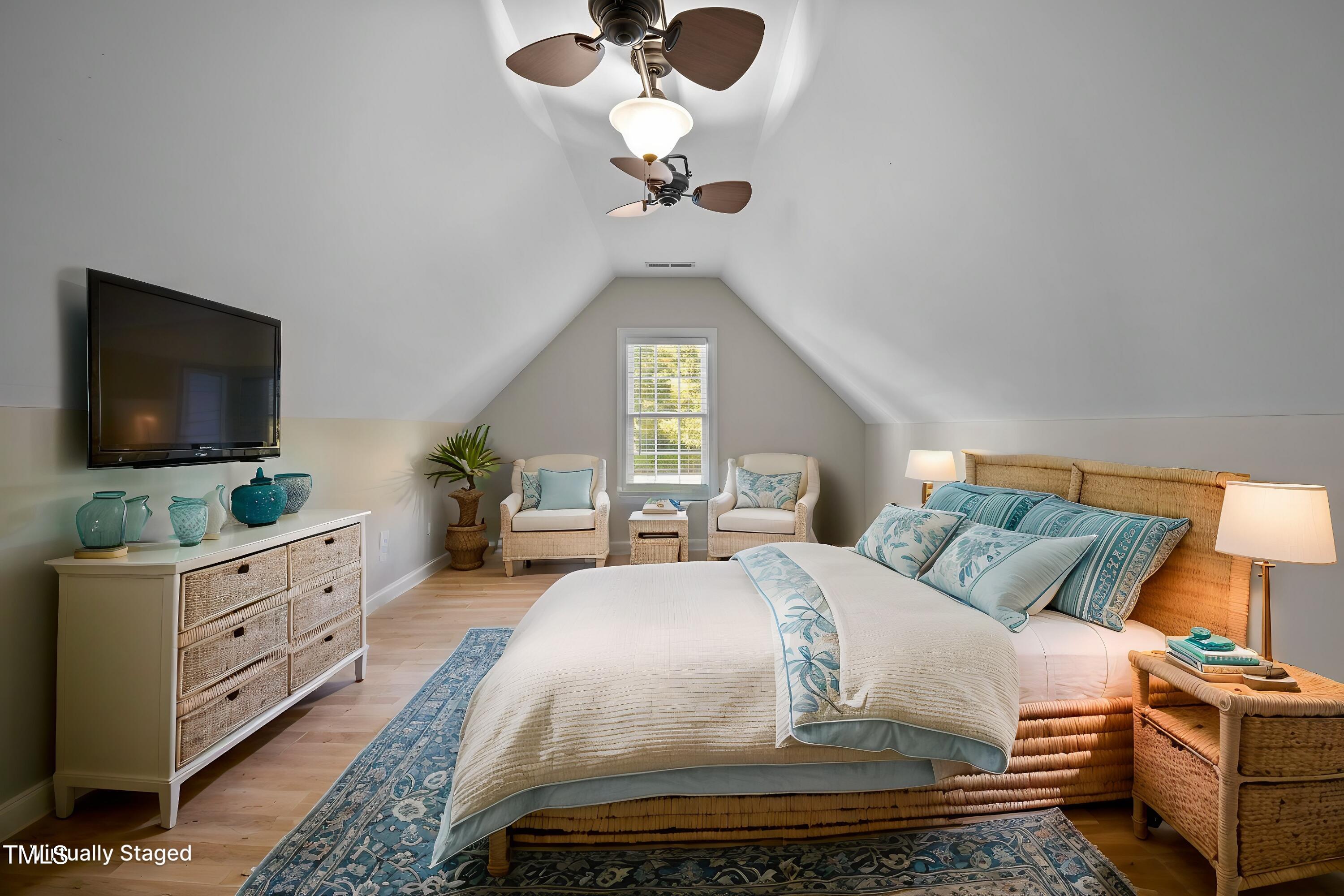 7621 Wilderness Road Raleigh, NC 27613 - Photo 42 of 60 Bedroom 4 / Bonus Room with Closet Virtually Staged