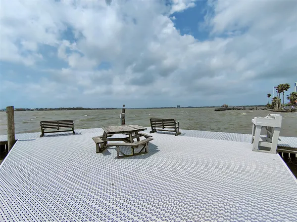 a terrace view with seating space