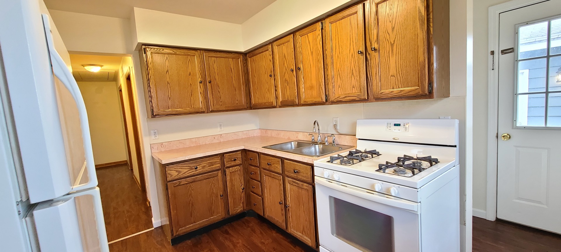 2225 Daysville Road Oregon, IL 61061 - Photo 17 of 28 a kitchen with a stove and a refrigerator