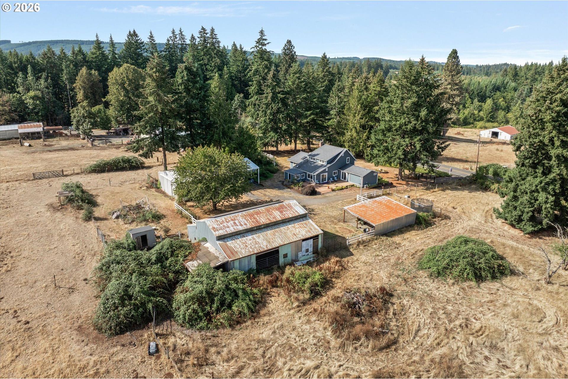 30166 South Grays Hill Road Colton, OR 97017 - Photo 44 of 48 Drone View/UAV