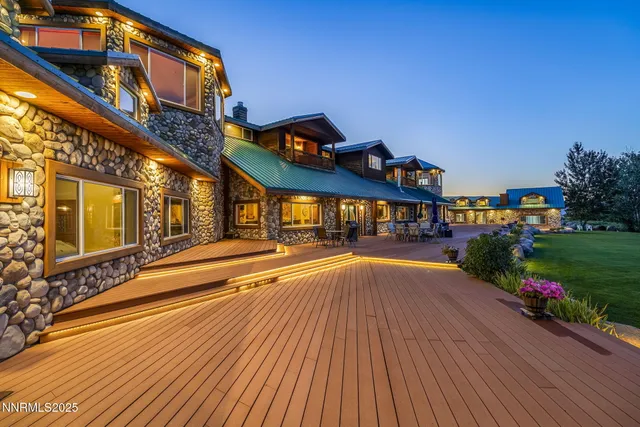 a view of a house with a swimming pool