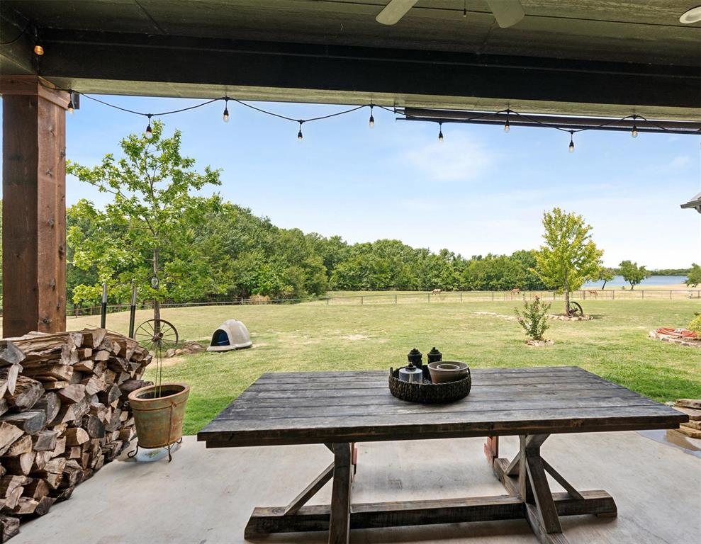 4180 North Smith Road Fate, TX 75087 - Photo 27 of 27 a view of a lake from a balcony with an outdoor space