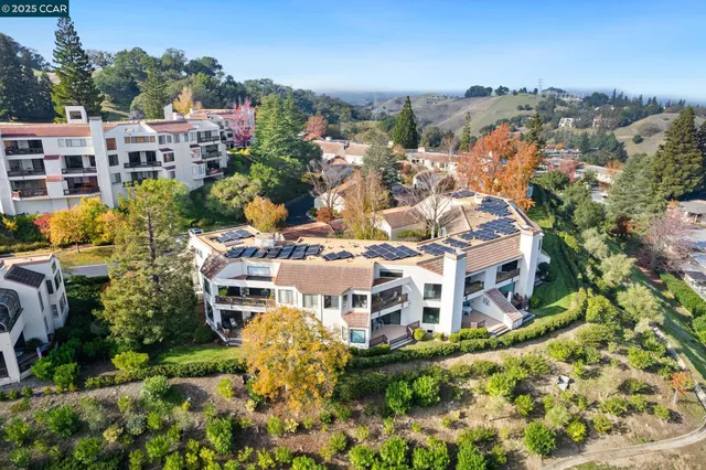 a view of a city with tall buildings