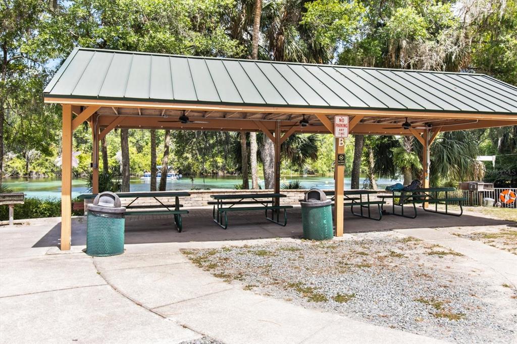 19126 Southwest 101st Street Dunnellon, FL 34432 - Photo 33 of 46 a view of outdoor space yard deck patio and outdoor kitchen