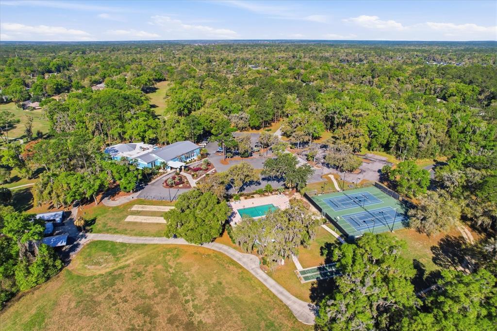 19126 Southwest 101st Street Dunnellon, FL 34432 - Photo 39 of 46 an aerial view of residential house with outdoor space