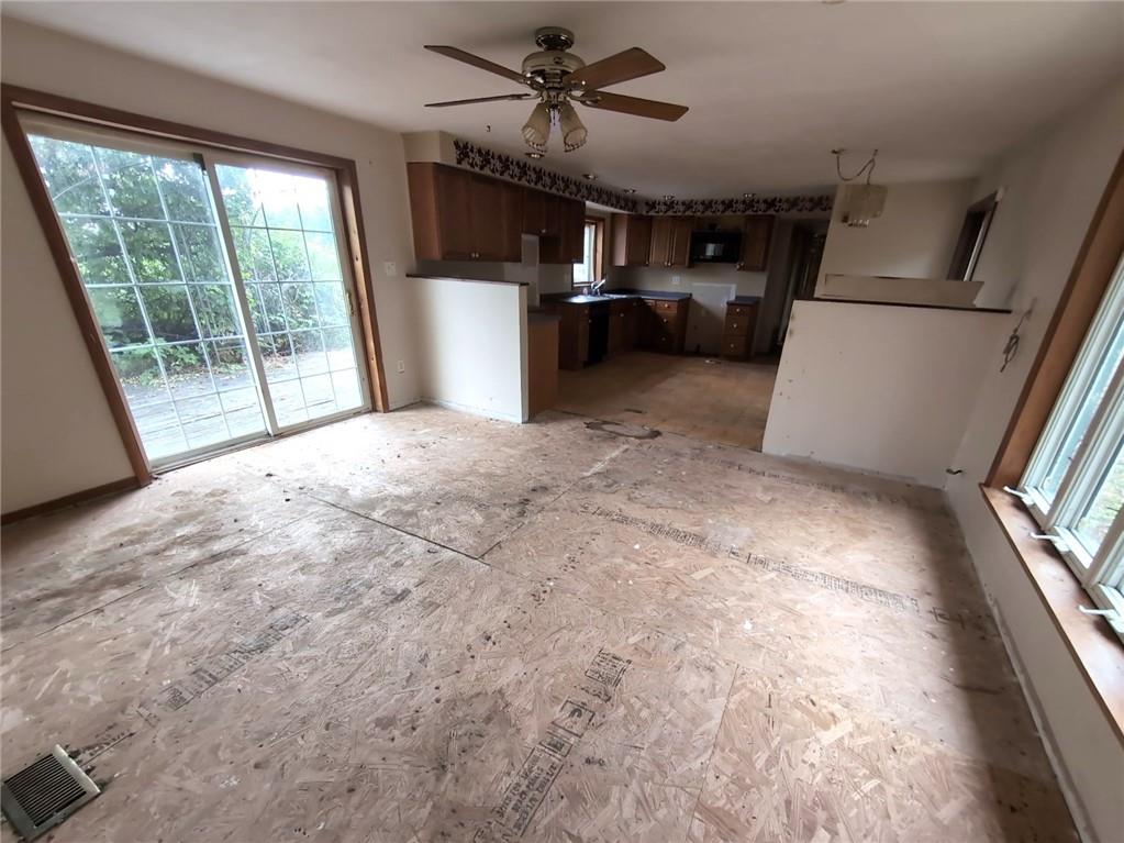 138 Bulger Candor Road Bulger, PA 15019 - Photo 5 of 12 a view of a livingroom with furniture and a kitchen