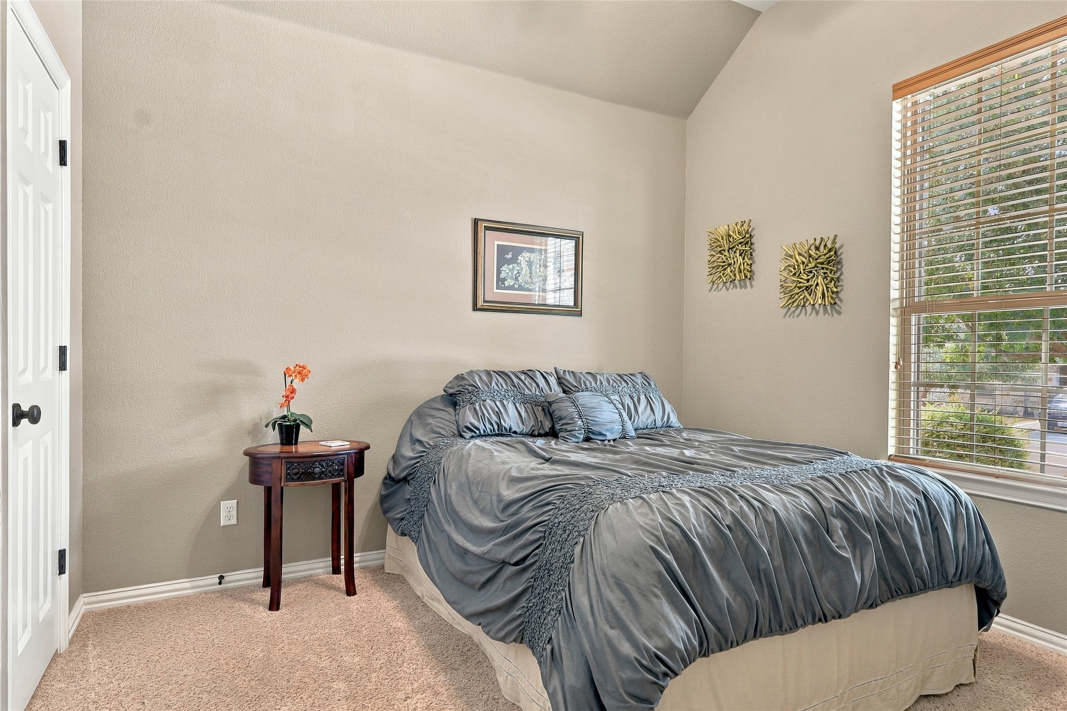 320 Fort Cobb Way Georgetown, TX 78628 - Photo 16 of 37 High vaulted ceilings and soft carpeting create a peaceful and inviting atmosphere.