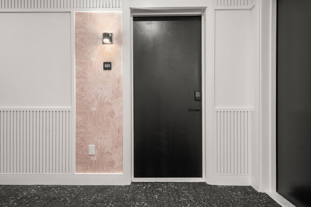 58 Kent, Unit 301 Brookline, MA 02445 - Photo 24 of 24 a view of a wooden door