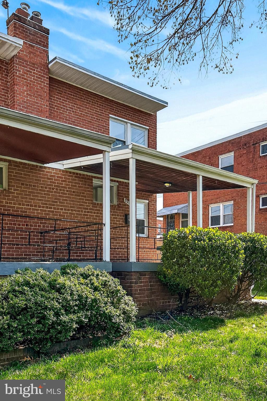 5213 11th Street Northeast Washington, DC 20011 - Photo 11 of 50 Classic brick façade with curb appeal