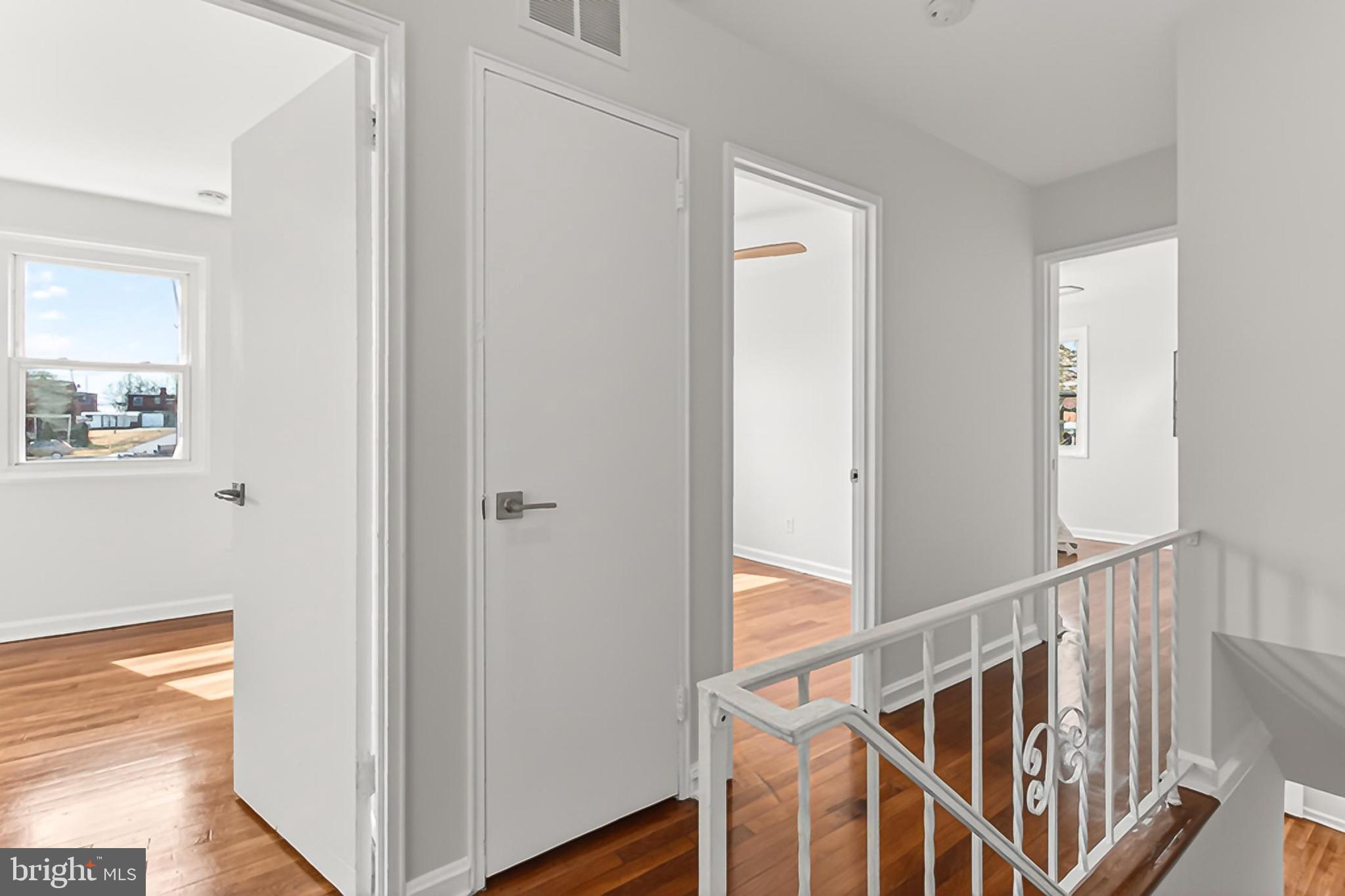 5213 11th Street Northeast Washington, DC 20011 - Photo 28 of 50 Staircase and hallway connecting spaces