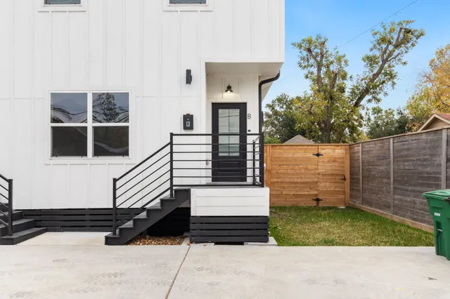 a view of a house with a garden