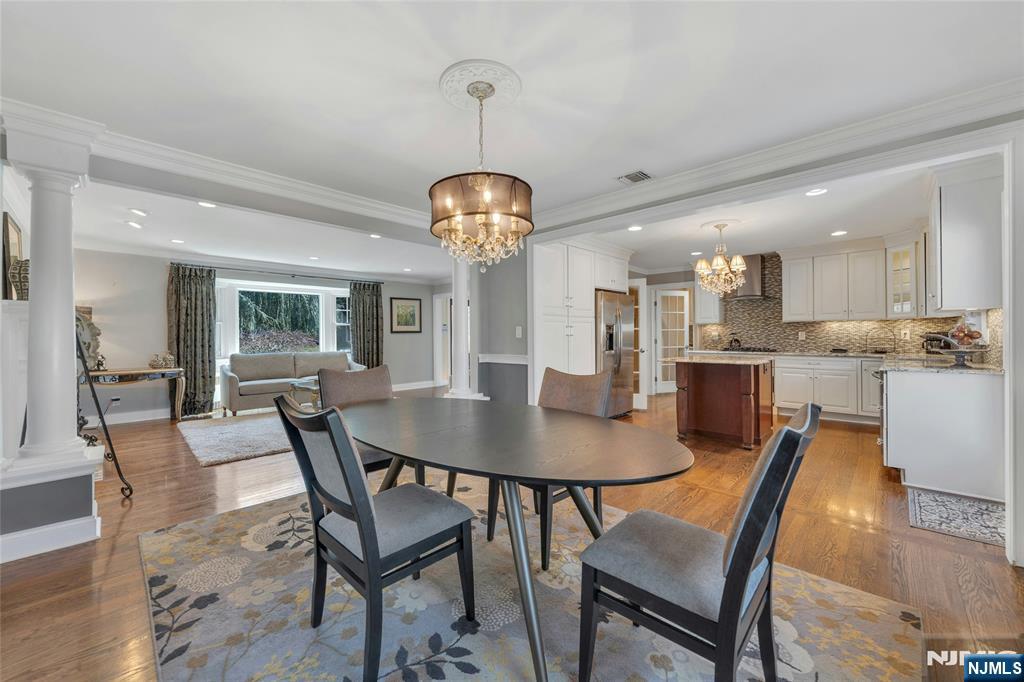 117 Wanamaker Avenue Oradell, NJ 07649 - Photo 14 of 49 a view of a dining room and livingroom view