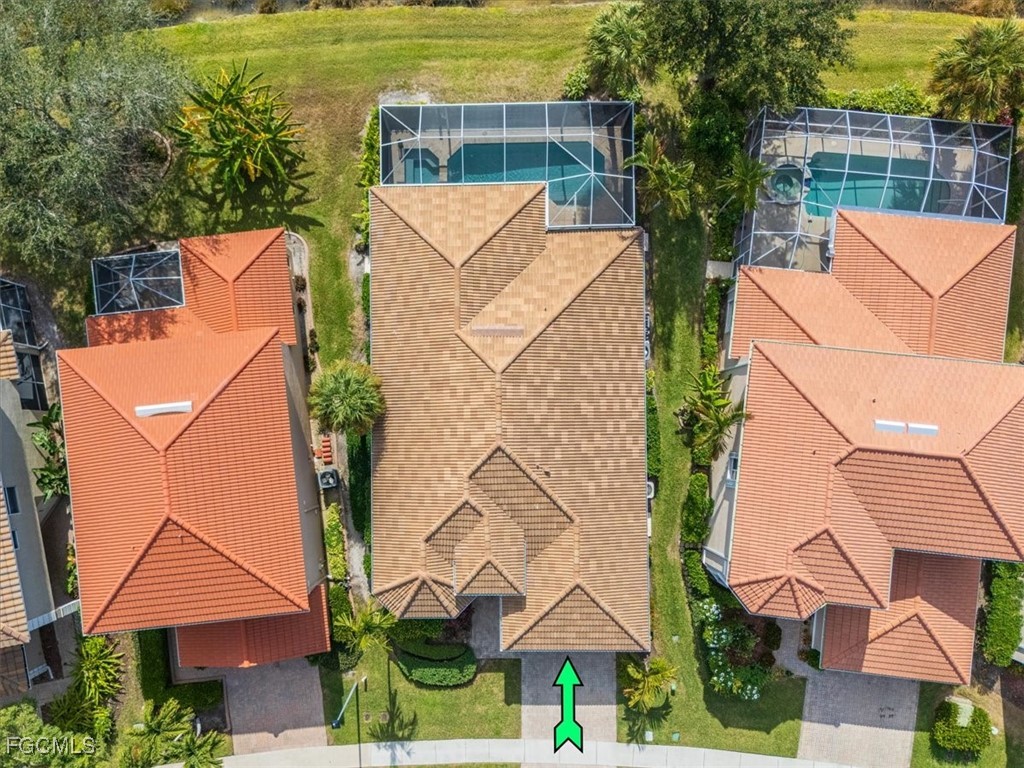 9159 Spring Mountain Way Fort Myers, FL 33908 - Photo 3 of 48 an aerial view of a house