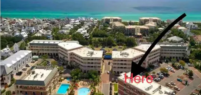 a view of a city with lots of trees