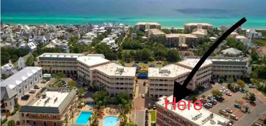 10343 East County Highway 30A, Unit B275 Inlet Beach, FL 32413 - Photo 19 of 25 a view of a city with lots of trees