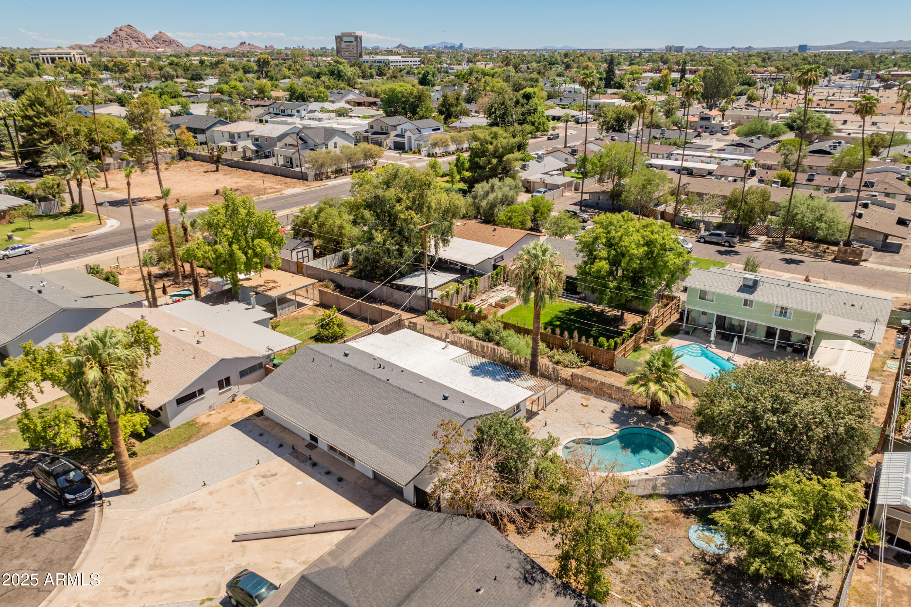 3933 East Flower Street Phoenix, AZ 85018 - Photo 29 of 37 Aerial View
