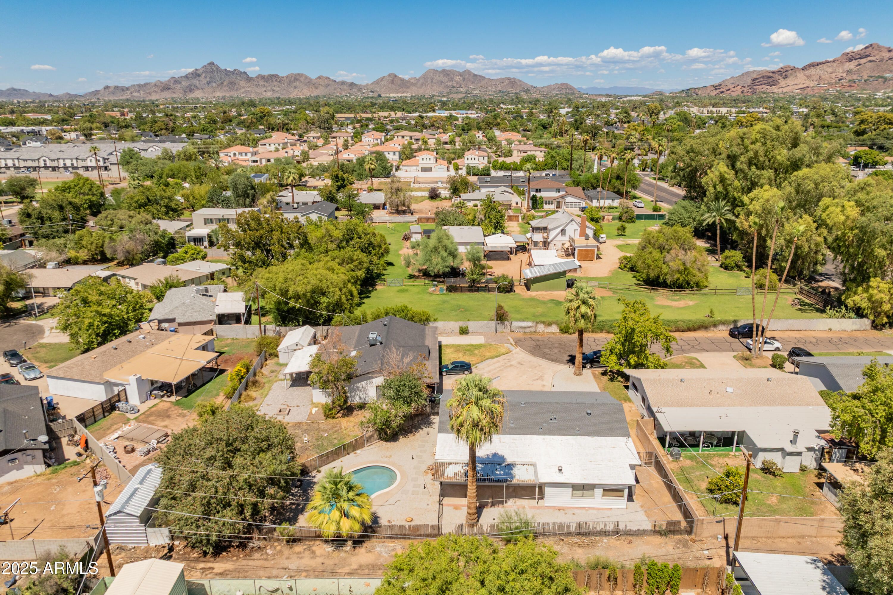 3933 East Flower Street Phoenix, AZ 85018 - Photo 31 of 37 Aerial View