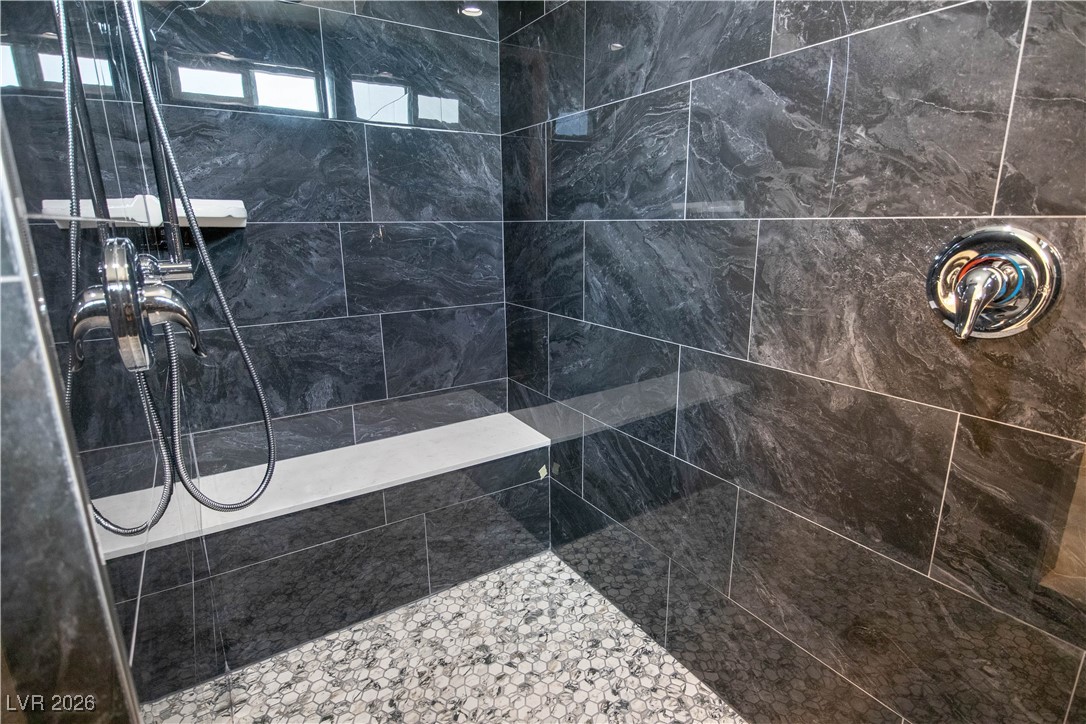 3897 North Mayfield Ranch Road Pahrump, NV 89060 - Photo 12 of 28 Primary Bathroom Shower