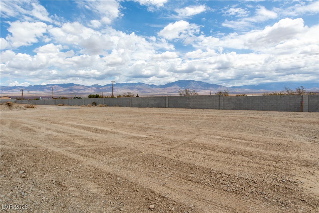 3897 North Mayfield Ranch Road Pahrump, NV 89060 - Photo 25 of 28 View of the Backyard