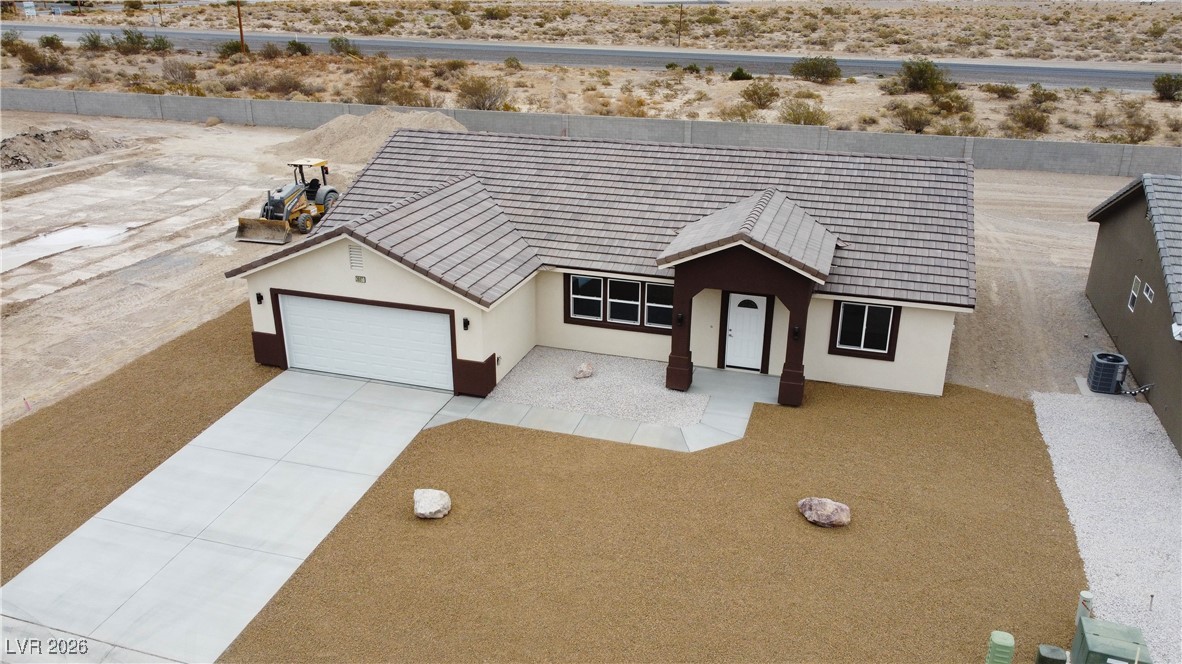3897 North Mayfield Ranch Road Pahrump, NV 89060 - Photo 26 of 28 View of the House from an Ariel View