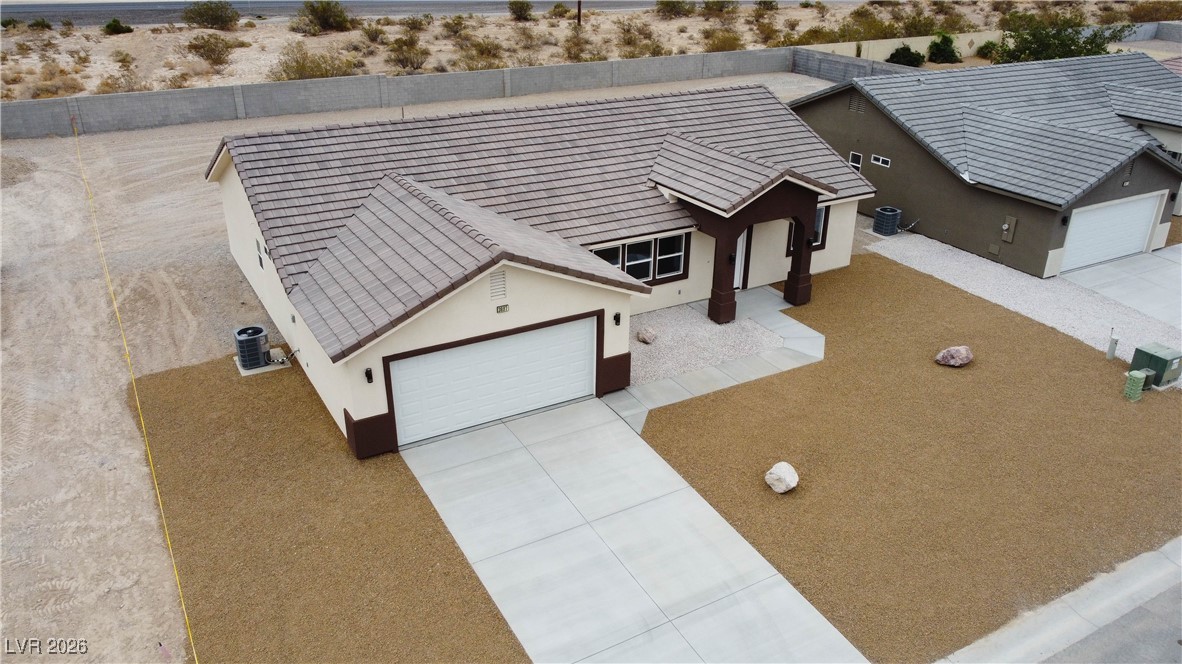 3897 North Mayfield Ranch Road Pahrump, NV 89060 - Photo 27 of 28 View of the House from an Ariel View