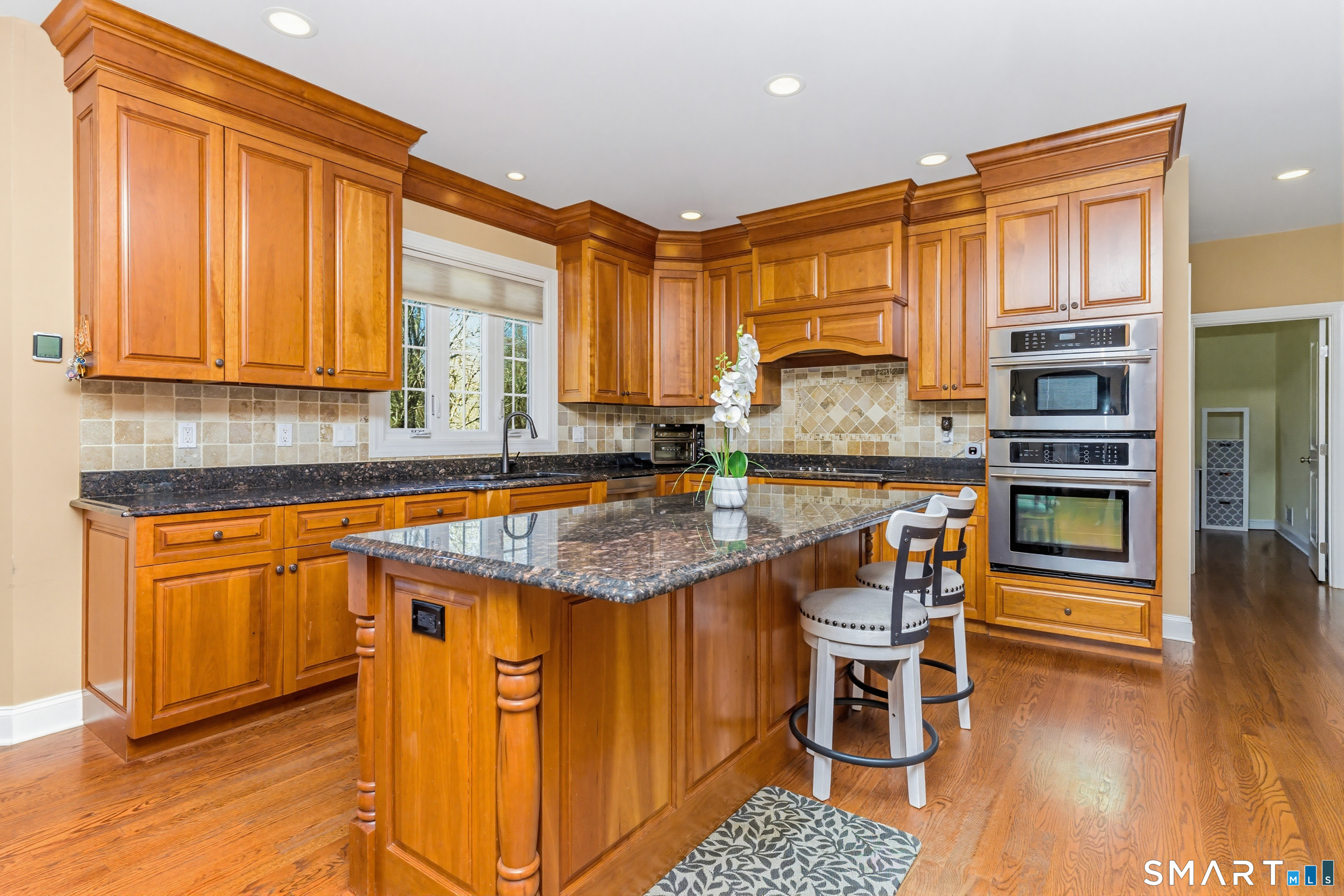 30 Block Farm Road Monroe, CT 06468 - Photo 11 of 40 a kitchen with stainless steel appliances granite countertop a stove a sink and a refrigerator