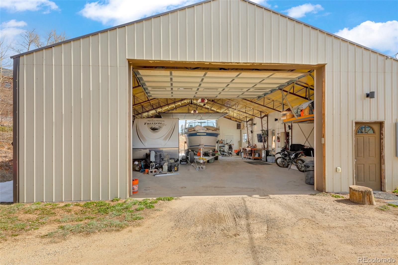 37 Warm Springs Road Fairplay, CO 80440 - Photo 39 of 50 a view of a car garage