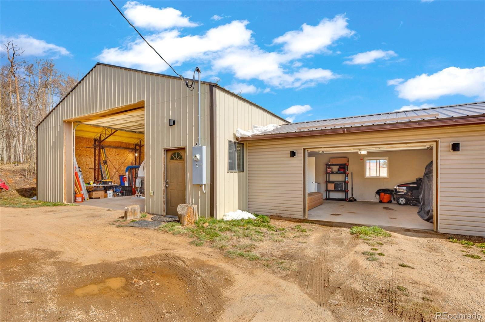 37 Warm Springs Road Fairplay, CO 80440 - Photo 4 of 50 a view of a house with backyard of the house