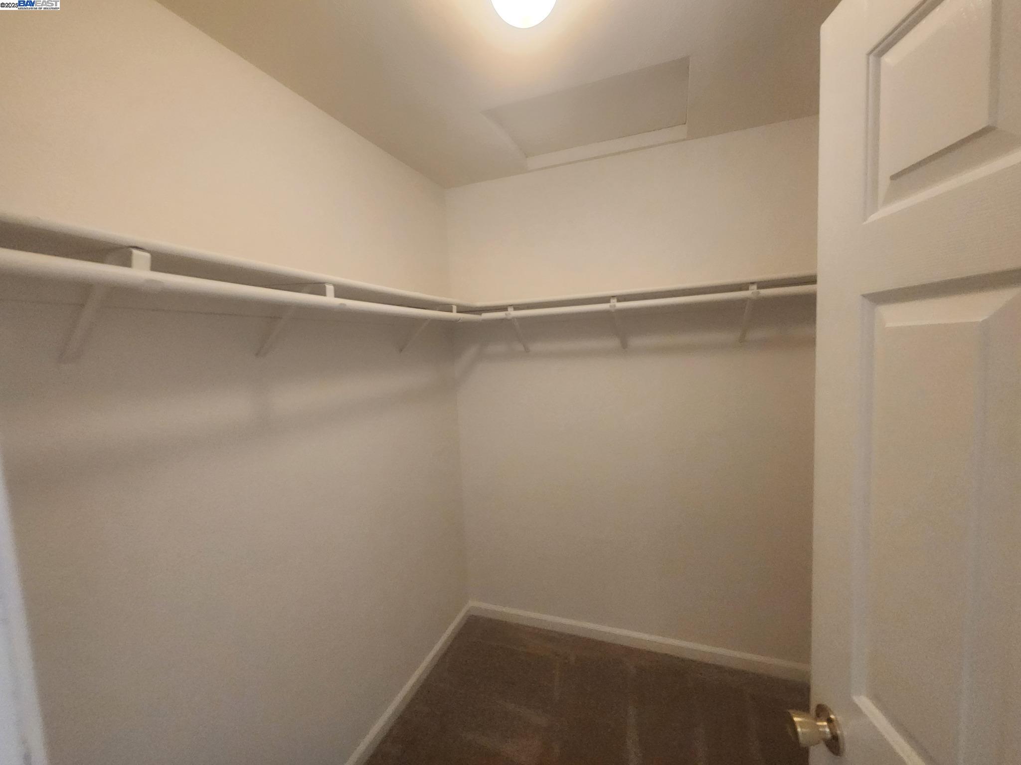 2255 Chestnut Street, Unit 12 Livermore, CA 94551 - Photo 15 of 17 a view of an empty walk in closet
