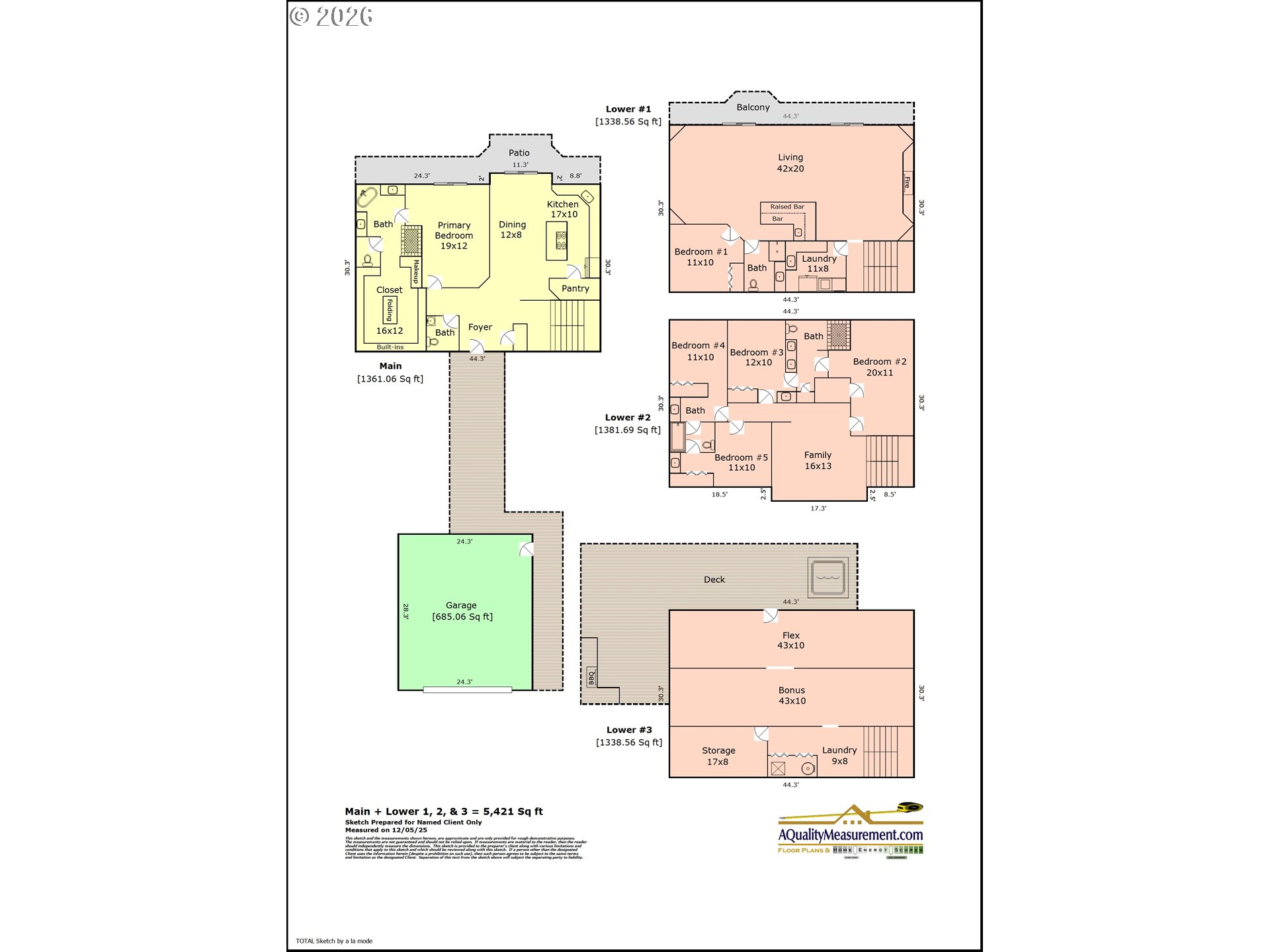 2010 Maple Terrace West Linn, OR 97068 - Photo 28 of 28 Floor Plan