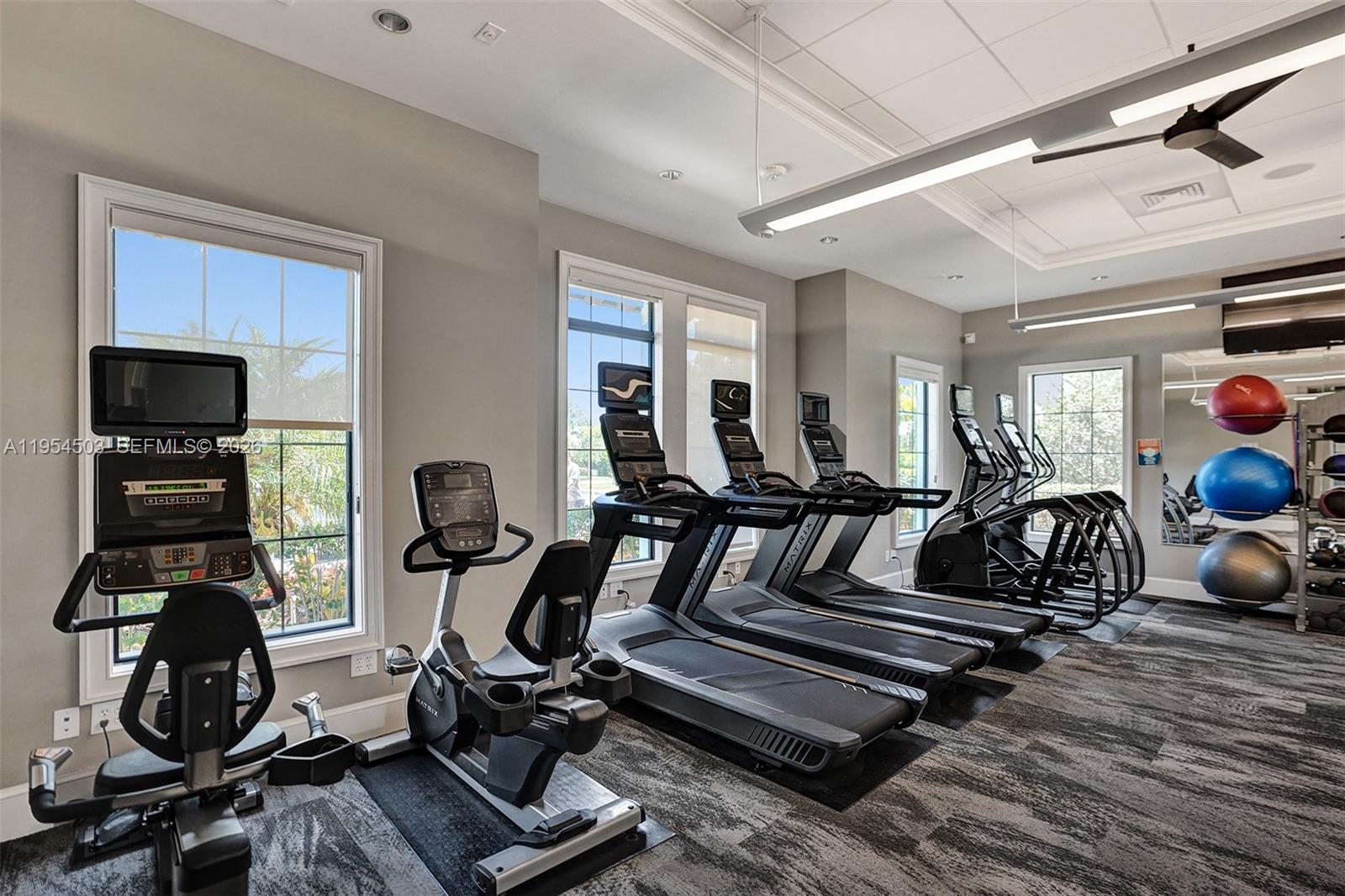 8330 Rearing Lane Lake Worth, FL 33467 - Photo 37 of 39 a view of a room with gym equipment