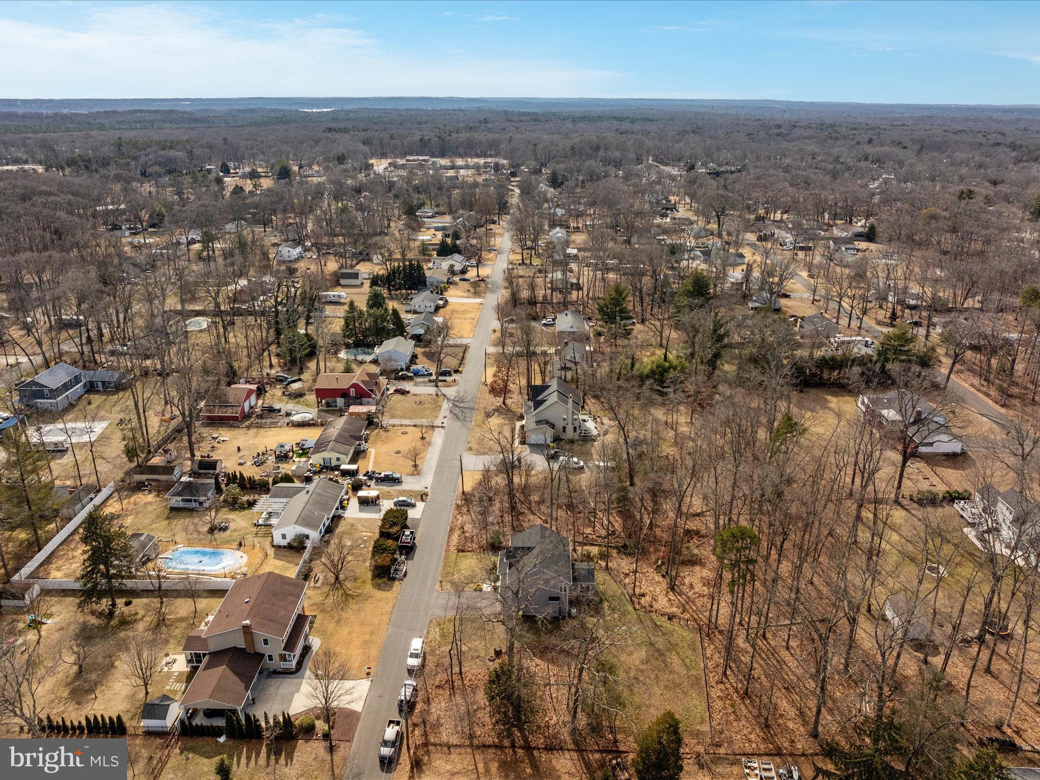 8412 Maryland Road Pasadena, MD 21122 - Photo 45 of 61 an aerial view of residential building and trees around
