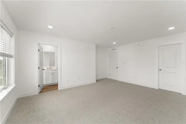 a view of empty room