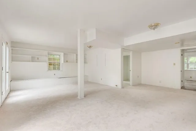 a view of empty room