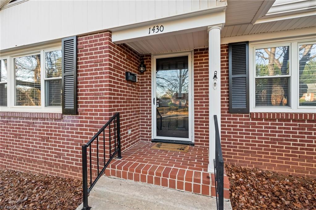 1430 Eldorada Road Winston-Salem, NC 27103 - Photo 4 of 45 Covered front porch