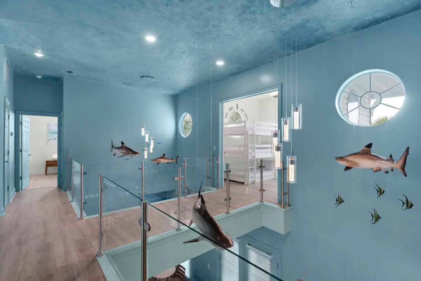 108 Pelican Circle Inlet Beach, FL 32461 - Photo 11 of 75 a view of a hallway with workspace
