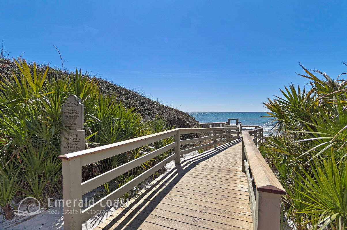 108 Pelican Circle Inlet Beach, FL 32461 - Photo 68 of 75 a view of a balcony with wooden floor and fence