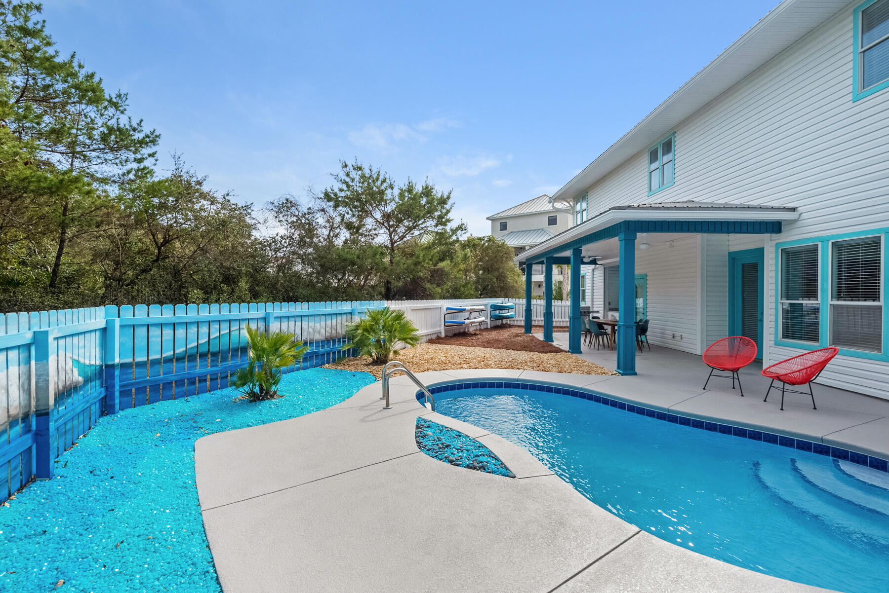 108 Pelican Circle Inlet Beach, FL 32461 - Photo 8 of 75 swimming pool view with a seating space