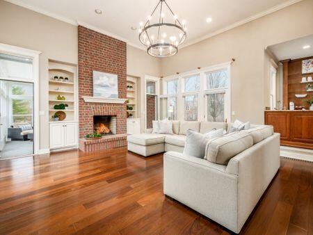2576 Colts Neck Road Blacklick, OH 43004 - Photo 21 of 71 New chandelier w/ view into sunroom